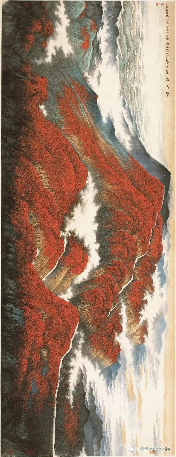 上阳网 染就山河魂，绘尽赤子心 —— 赏杨耀宁《江山如此多娇》作品